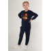 Sunset Navy Blue Boy Tracksuit Set