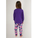 Magic Pink Girl Long Sleeve Pajama Set