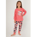 Magic Pink Girl Long Sleeve Pajama Set