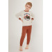 Gray Boy Long Sleeve Pajama Set