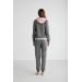 Women Hooded Pajama Set