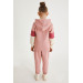 Girl Kangaroo Pocket Tracksuit Set