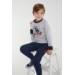 Licensed Boy Crew Neck Tracksuit Set