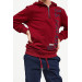 Boy Collar Zipper Tracksuit Set