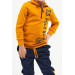 Boy Collar Zipper Tracksuit Set