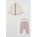 Baby Girl Long Sleeve Fleece Set