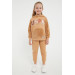 Girl Welsoft Kangaroo Pocket Fleece Tracksuit Set