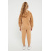 Girl Welsoft Kangaroo Pocket Fleece Tracksuit Set