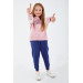 Classic Girl Ribbed Tracksuit Set