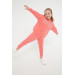 Classic Candy Pink Girls Tracksuit Set