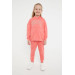 Classic Candy Pink Girls Tracksuit Set