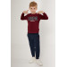 Original Pattern Boy Tracksuit Set