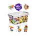 Funny Blocks Micro Block 1000 Pieces Plastic Box