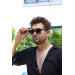 Men Sunglasses Matte Black