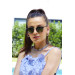 Women Sunglasses Shiny Black