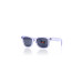 Transparent Light Purple Unisex Sunglasses