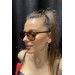 Matte Brown Unisex Sunglasses