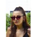 Women Sunglasses Burgundy