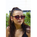 Women Sunglasses Burgundy