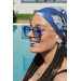 نظارات شمسية للنساء زرقاء مزينة