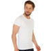 Tolin 3 Pack Cotton White Oneck Mens Single Jersey Undershirt