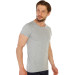 Tolin 3 Pack Cotton Gray Oneck Mens Single Jersey Undershirt