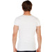 Tolin 6 Pack Cotton White Oneck Mens Single Jersey Undershirt