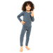 Boys Thermal Underwear Set Indigo