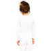 Girls Thermal Underwear Set White