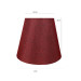 Lampshade Head Ready Made Hat Red Gray Fabric