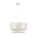 Single Pendant Lamp Cream Color Branched Pattern Bedroom