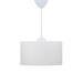 Decorative Mini Single Pendant Lamp Chandelier Embossed Pattern Pvc