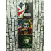Joaquin Phoenix Joker Embossed Printed 3 Piece Painting