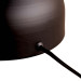 Metal Body Lampshade Black Fabric Headboard Bedroom