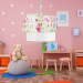 Shaped Chandelier Baby Room Pvc Printed Pendant Lamp