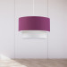 Single Pendant Lamp Purple Fabric Chandelier Bedroom Living Room Hallway Chandelier
