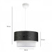 Single Black Branched Pvc Pendant Lamp Small Living Room Cafe Chandelier