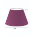 Practical Replacement Conical Floor Lamp Head Purple Fabric