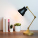 Retro Special Design Antiqued Metal Table Lamp Lampshade