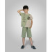 2 9 Years Old Boy Dreams Hooded Double Set Khaki