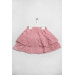 3 6 Years Old Girl Crew Neck Skirt Suit Powder