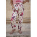 3 6 Years Old Leaf Patterned Girl Double Set T Shirt Trousers