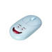 Blue Wireless Mouse With A Frequency Of 2.4 Ghz