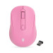 Pink Wireless Laser Usb Mouse