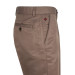 Mens Brown Dobby Classic Summer Linen Trousers