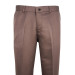Varetta Mens Brown Dobby Linen Trousers