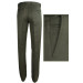 Varetta Mens Dark Green Classic Dobby Linen Trousers