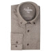 Varetta Mens Sand Beige Sand Winter Winter Classic Cut Collar Buttoned Shirt With Pockets