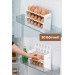 30 Compartment Egg Box 3 Layer Refrigerator Organizer