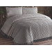 Linda French Lace Ultrasonic Patterned Double Bedspread